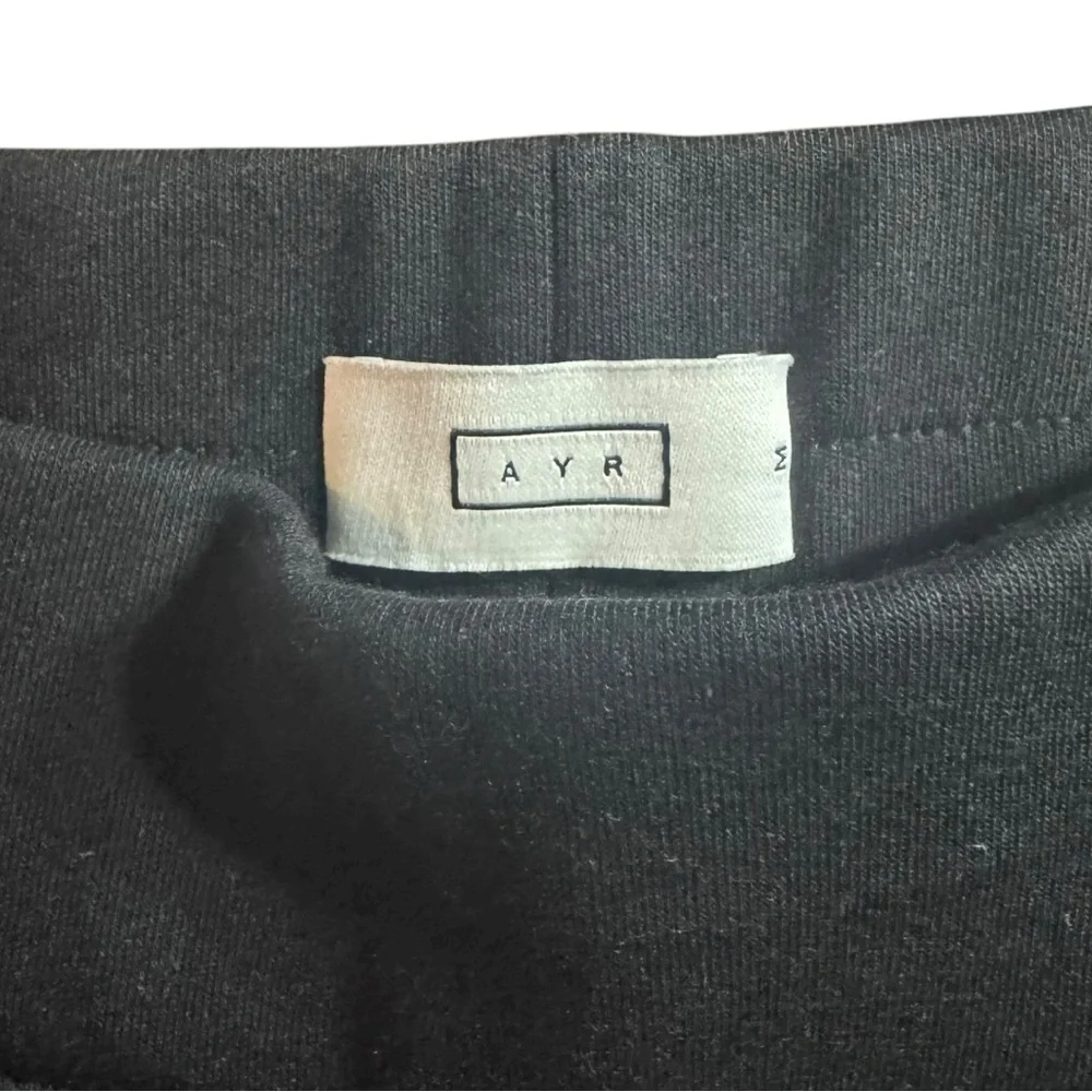 AYR High Hopes Black Wide Leg Pull On Pants Trousers Women’s M Cozy Casual Gift - Picture 7 of 9